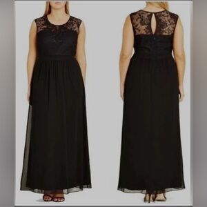 CityChic Beaded Lace Maxi Dress, M(18), in gorgeous midnight blue
